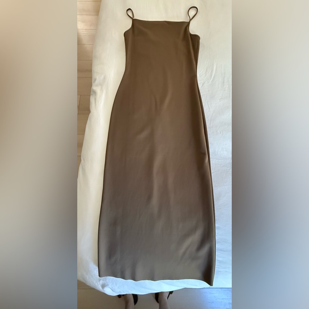 Good American Army Green Dress